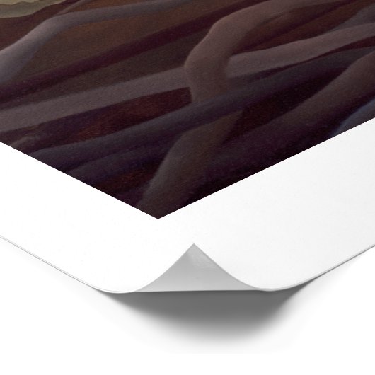 Egret and Palms ポスター (角)