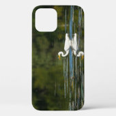 Egret Fish Feast iPhoneケース Case-Mate iPhoneケース (裏面)