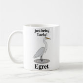 Egret Lucky Bird コーヒーマグカップ (左)