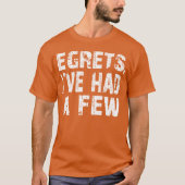 Egrets I ve Had A Few Funny Birding Bird Watching Tシャツ (正面)