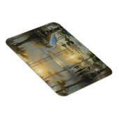 Egrets in Everglades National Park Morning マグネット (右側)