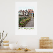 Eguisheim，フランスのヴィンテージ・ポスター ポスター (キッチン)