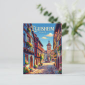 Eguisheim France ポストカード (スタンド正面)