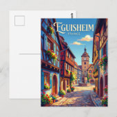 Eguisheim France ポストカード (正面/裏面)