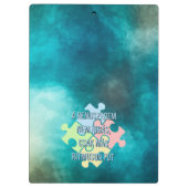 Egyedinek születtem – kedves zsiráfos design クリップボード (裏面)