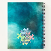 Egyedinek születtem – kedves zsiráfos design ノートブック (裏面)