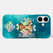 Egyedinek születtem – kedves zsiráfos design Case-Mate iPhoneケース (裏面 (横))