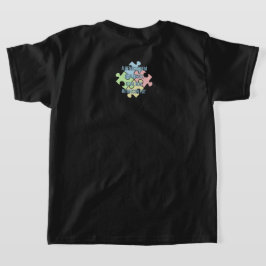 Egyedinek születtem – kedves zsiráfos design tシャツ