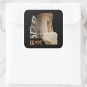 EGYPTフォトコラージシール スクエアシール (バッグ)