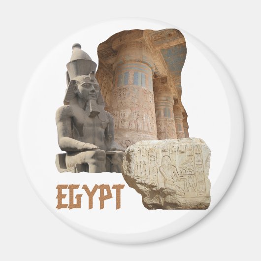 EGYPTフォトコラージュ磁石 マグネット (正面)