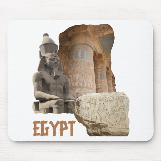 EGYPT写真コラージュmousepad マウスパッド (正面)