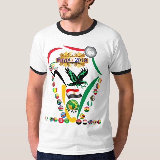 Egypt 2019 africa cup tシャツ (正面)