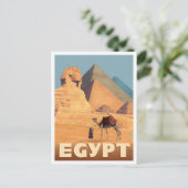 Egypt Africa Vintage Travel  ポストカード (スタンド正面)