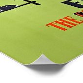 Egypt Art Travel Poster Egyptian Print ポスター (角)