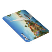 Egypt Aswan Nubian Village Travel マグネット (右側)