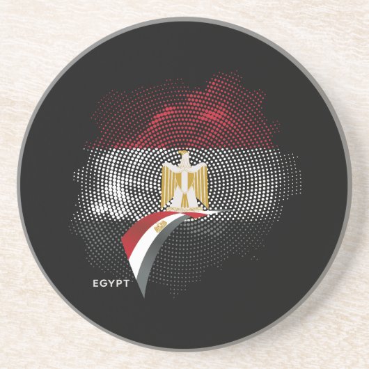 Egypt flag コースター (正面)