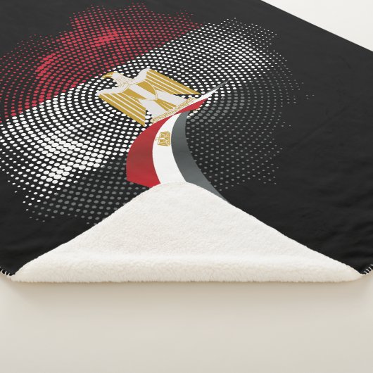 Egypt flag シェルパブランケット (3/4)