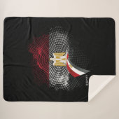 Egypt flag シェルパブランケット (正面(横))