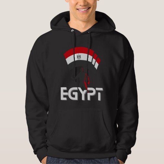 Egypt Flag Shirt パーカ (正面)