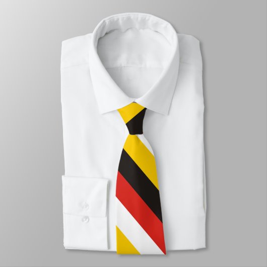 Egypt flag stripes country pattern symbol black re ネクタイ (タイ)