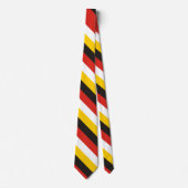 Egypt flag stripes country pattern symbol black re ネクタイ (正面)