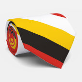 Egypt flag stripes country pattern symbol black re ネクタイ (ロール)