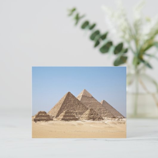 Egypt-Gizah Pyramids ポストカード (スタンド正面)
