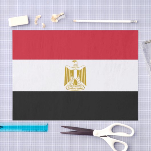 Egypt paper tissue, Egyptian Flag tissue paper 薄葉紙 (クラフト)