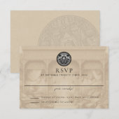 Egypt Passport Wedding Response Card 出欠カード (正面/裏面)
