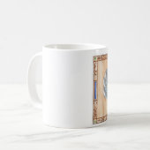 EgypTek -オオタマオシコガネ コーヒーマグカップ (正面左)