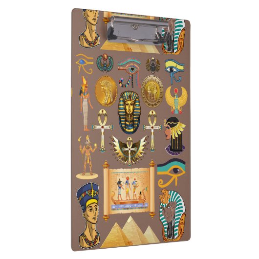 Egyptian Ancient Hieroglyphic Pattern Symbol クリップボード (右)