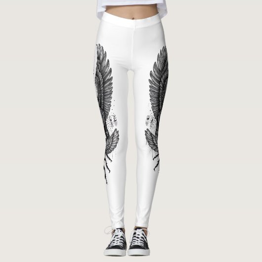 Egyptian art レギンス (正面)