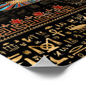 Egyptian Cat - Bastet ポスター (角)