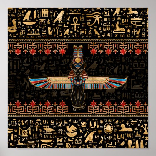 Egyptian Cat - Bastet ポスター (正面)