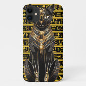 Egyptian Cat iPhone Case Case-Mate iPhoneケース (裏面)