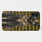 Egyptian Cat iPhone Case Case-Mate iPhoneケース (裏面(横))