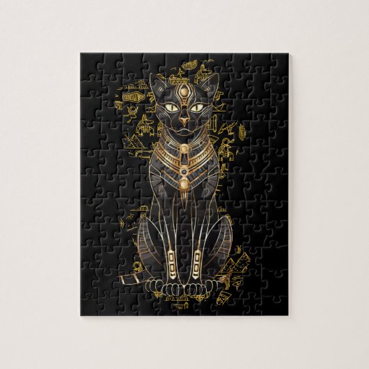Egyptian Cat Puzzle ジグソーパズル (縦)