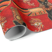 Egyptian Cats and Eye of Horus pattern ラッピングペーパー (ロールコーナー)