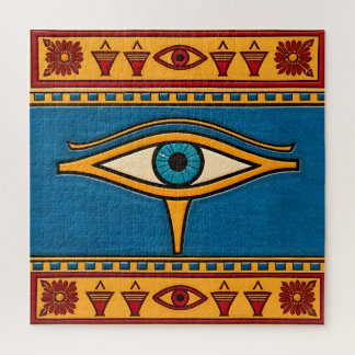 Egyptian Eye of Horus, Eye of Ra Egypt Deity ジグソーパズル