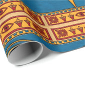 Egyptian Eye of Horus, Eye of Ra Egypt Deity ラッピングペーパー (ロールコーナー)