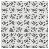 Egyptian Eye of Horus or wadjet ファブリック (クローズアップ)