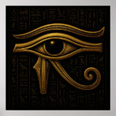 Egyptian Eye of Horus Poster – マットプリント ポスター (正面)