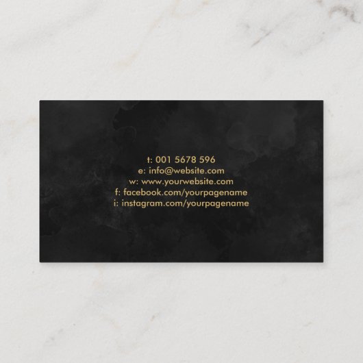 Egyptian Eye of Horus - Wadjet Ornament 名刺 (裏面)