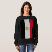 Egyptian Flag Egypt スウェットシャツ (正面フル)