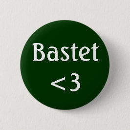 Egyptian Goddess - Bastet love badge 缶バッジ