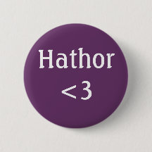 Egyptian Goddess - Hathor love badge