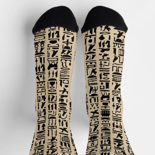Egyptian Hieroglyph ソックス (上部)