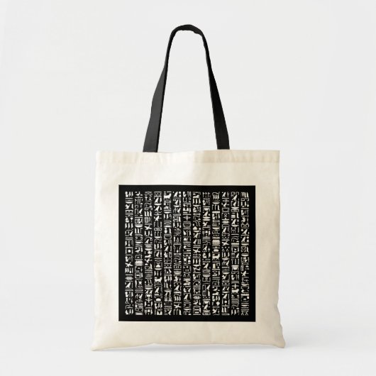 Egyptian Hieroglyph Tote Bag トートバッグ (正面)
