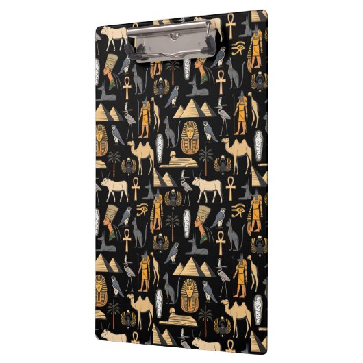  Egyptian Hieroglyphic Symbol Pattern Background   クリップボード (左)