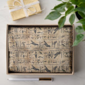 Egyptian hieroglyphics Birds Pattern 2 薄葉紙 (ギフト)